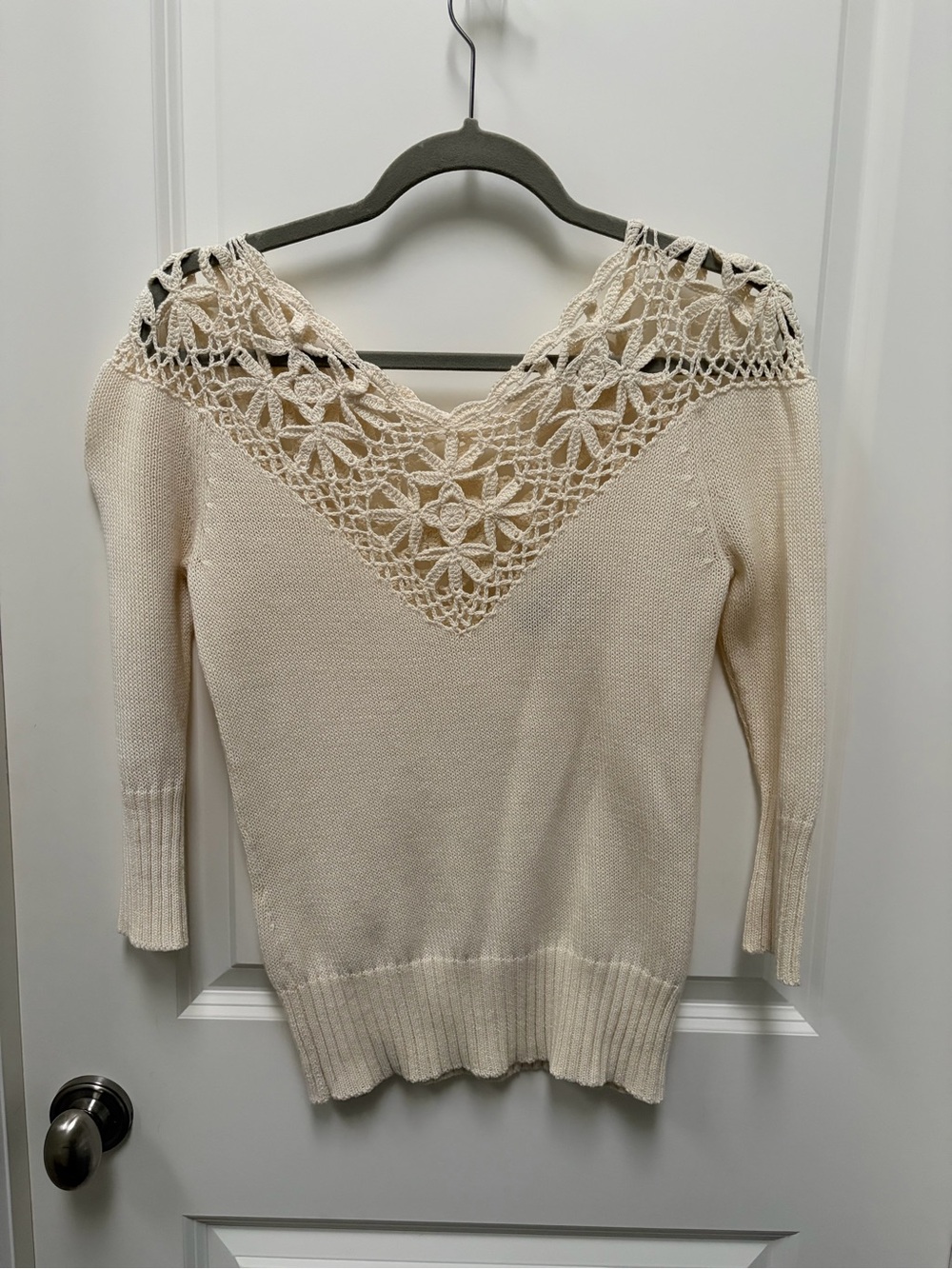 Cream Women's Knit Sweater